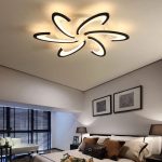 Ceiling lighting mount lights light led flush fixtures room living round fixture kitchen bedroom white office hallway 36w 18w 30w