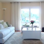 Living room windows curtains large ideas curtain window treatments small design interior grommet inexpensive decorating white family different chrome top